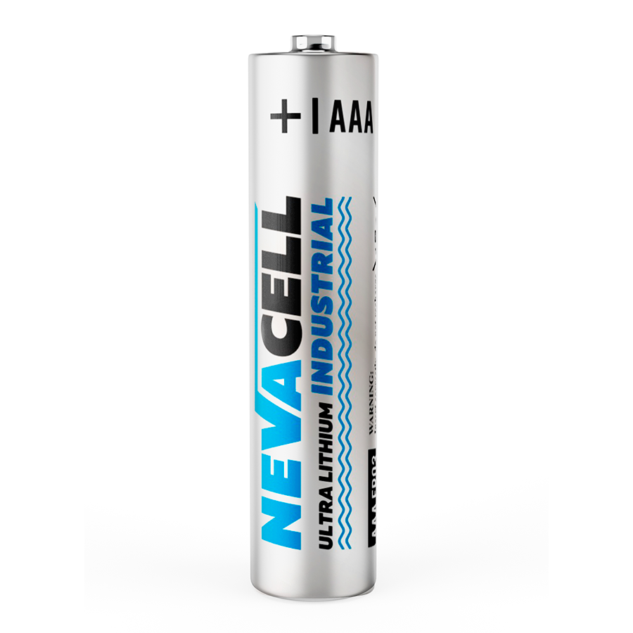 Батарейка литиевая NevaCell LFB AAA (FR3) 1.5В, 1200мАч, 4 штуки