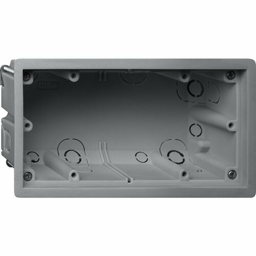 E22 Монтажная коробка 2-ная для установки заподлицо 2960₽