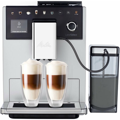 Кофемашина Melitta Caffeo F 630-201 LatteSelect серебристый 10789000₽