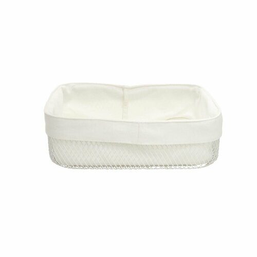 Корзина для хлеба хлебница прямоугольная белая 2980₽