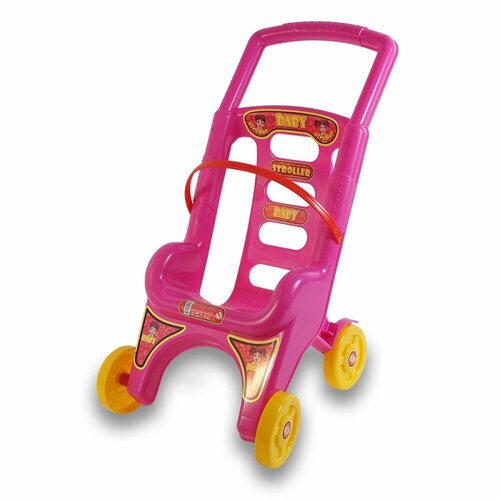 Коляска для кукол TOY MIX Сидячая пластмассовая 32х28х48 см ТМРРБ113 1344₽