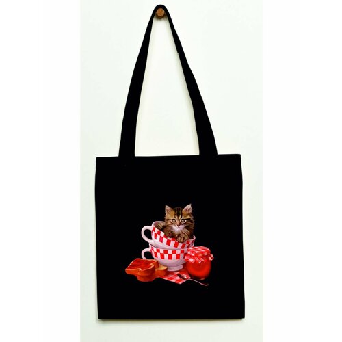 Сумка шоппер , черный