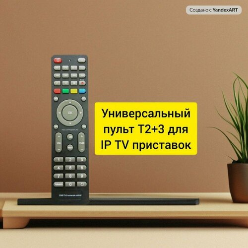 пульт urc177500 sml 282 для приставок ростелеком ip tv rostelecom Пульт универсальный DVB-T2+3 для IP TV приставок