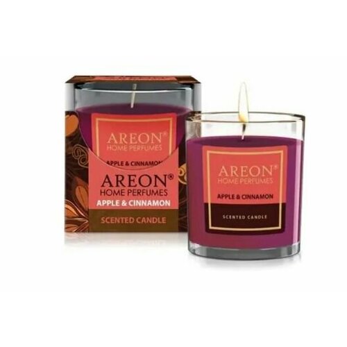 Ароматическая свеча AREON HOME PERFUMES 120гр AppleCinnamon 900₽