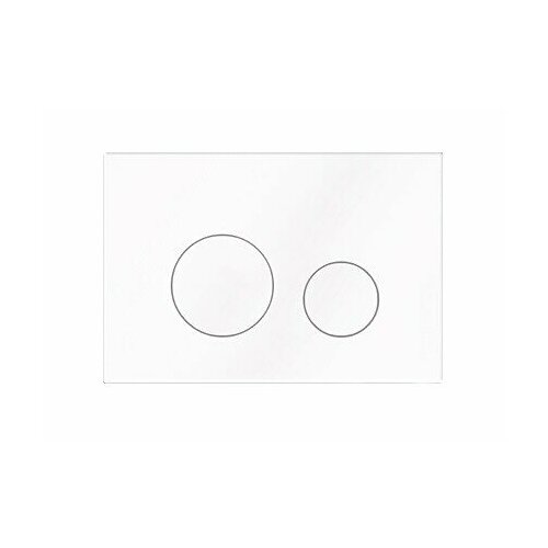 Клавиша смыва Elsen E11 с круглыми кнопками для унитаза шгв 220-13-150 цвет-белый 12303₽