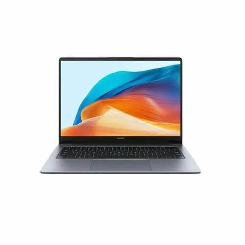 Ноутбук Huawei MateBook D 14 IPS FHD (1920x1080) 53013XFA Cерый космос 14 Intel Core i5-12450H, 8ГБ DDR4, 512ГБ SSD, Iris Xe Graphics, Без ОС