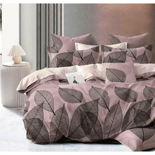 Пододеяльник из поплина PL-122 Elin (мокко), Пододеяльник 150х215