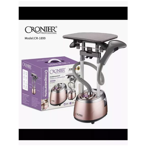Отпариватель вертикальный напольный для одежды CRONIER CR-1899 Professional Отпариватель для одежды со стойкой 3000 Вт 879000₽