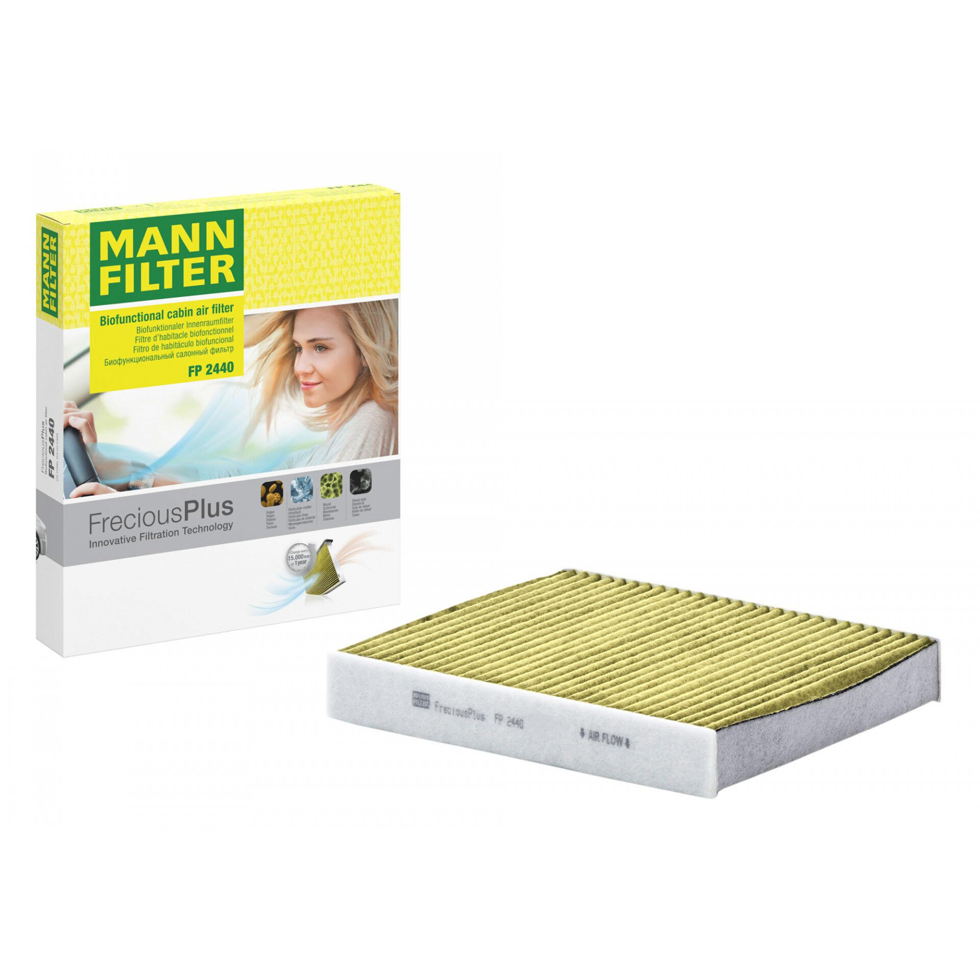 Фильтр салонный MANN-FILTER - фото №2