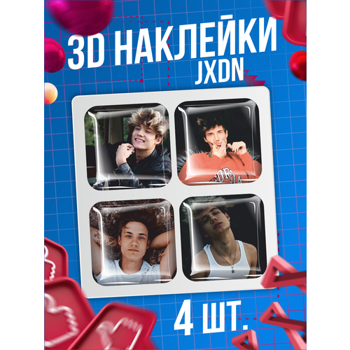 Наклейки на телефон 3D стикеры Джейден Хосслер Jxdn jxdn jxdn tell me about tomorrow