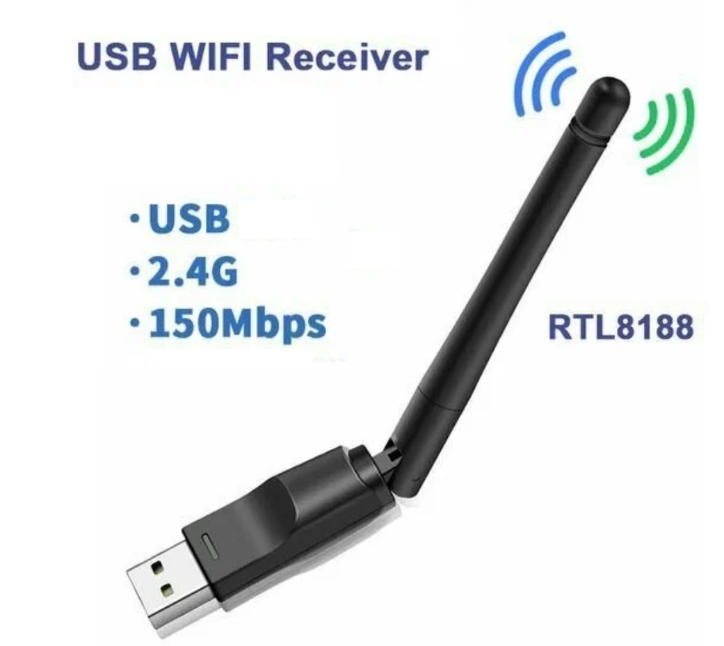 Wi-Fi USB Адаптер для ПК, Компьютера, Ноутбука