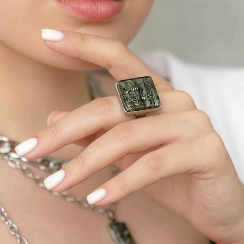 Печатка Vloes, стекло, черный