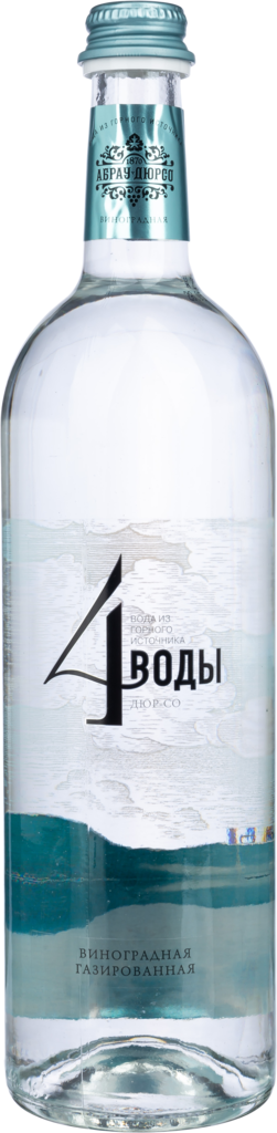 Напиток абрау-дюрсо 4 воды Дюр-Со Виноградная среднегазированный, 0.75л