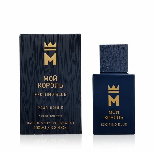 Парфюмерная вода Today Parfum МойКороль EXITING BLUE edt100ml (версия BlueSeduction)