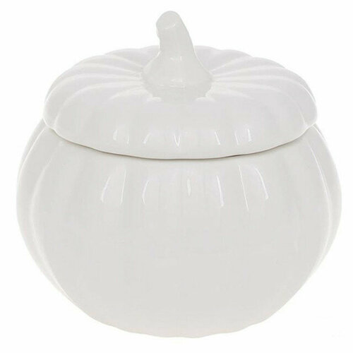 Емкость для запекания NOUVELLE HOME Маршмеллоу 2л 19,8х18см с крышкой фарфор