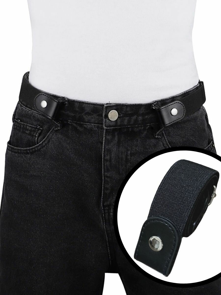 Ремень  для женщин, размер 75-85, синий — фото 1