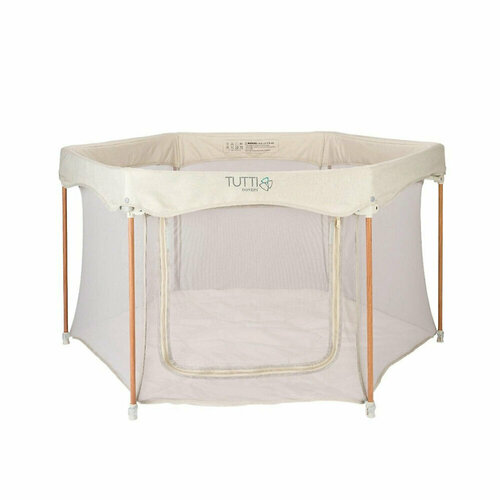 фото Детский игровой манеж tutti bambini hexa, цвет ecru