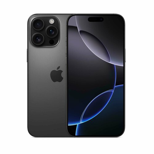 Смартфон Apple iPhone 16 Pro Max 256Gb SIMeSIM Black Titanium 152500₽