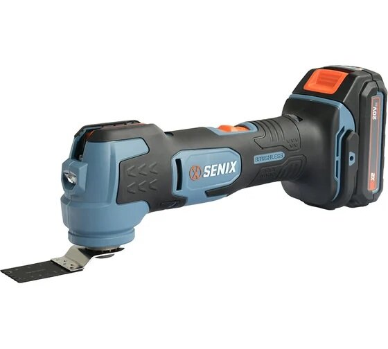 Многофункциональный инструмент (реноватор) SENIX POX2-M-EU X2 20V с АКБ и ЗУ