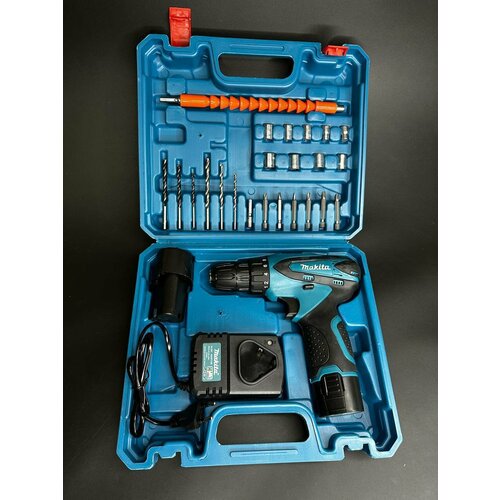 Шуруповерт Аккумуляторный 12В с набором 2990₽