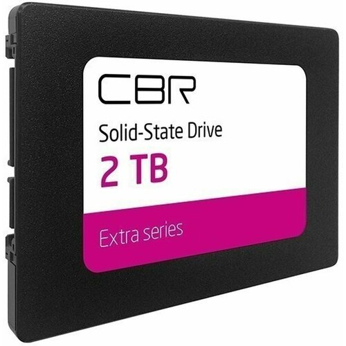 SSD диск SATA CBR Extra 2tb 550530mbs SSD-002TB-25-EX21 13906₽