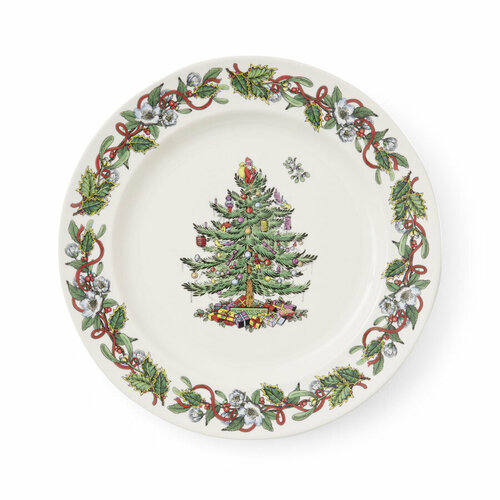 Блюдо круглое Spode Рождественская ель Эксклюзив 30 см фаянс 5274₽