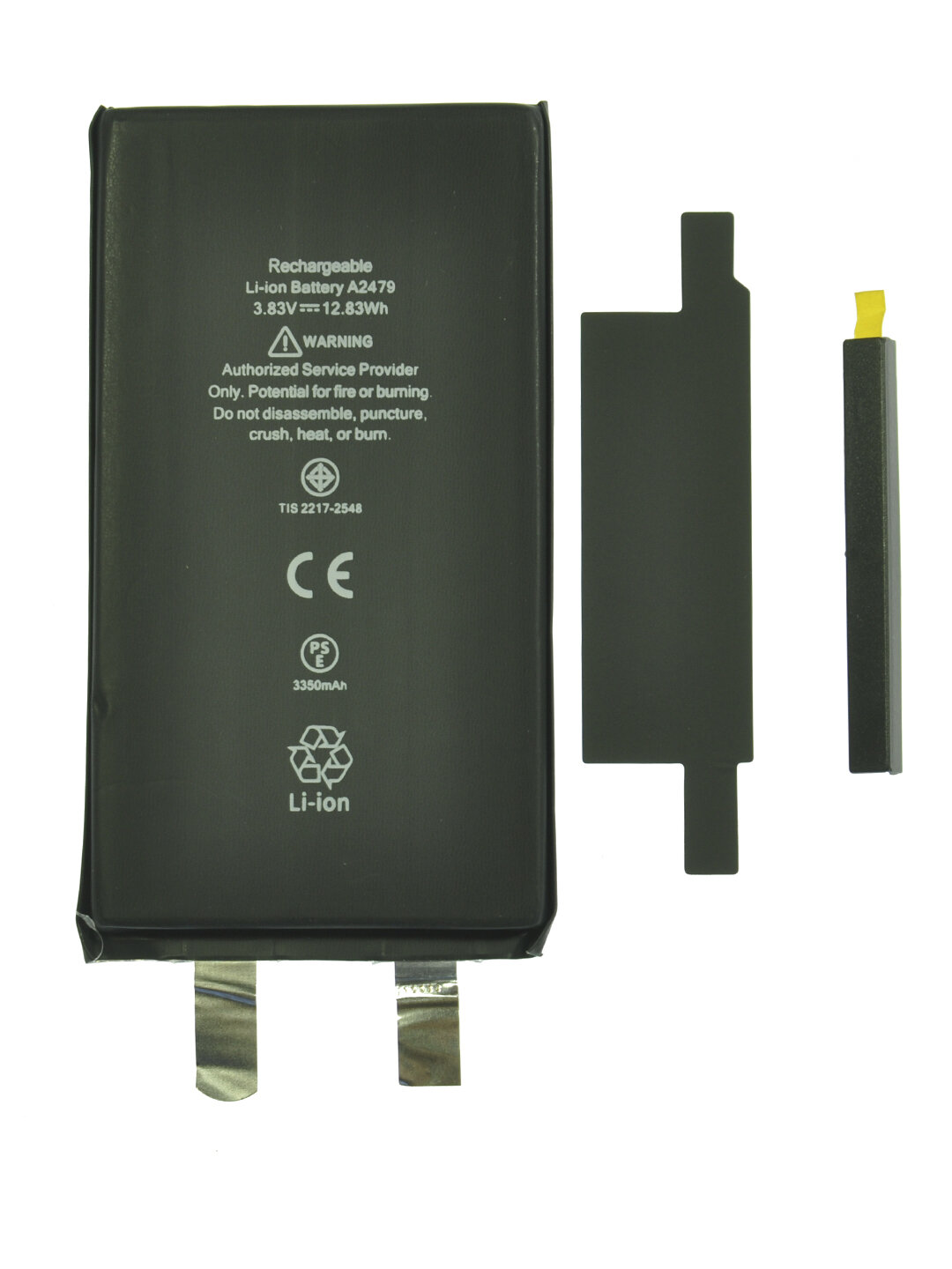 Аккумулятор без контроллера (банка/ячейка) для iPhone 12/iPhone 12 Pro (3350mAh) Усиленная