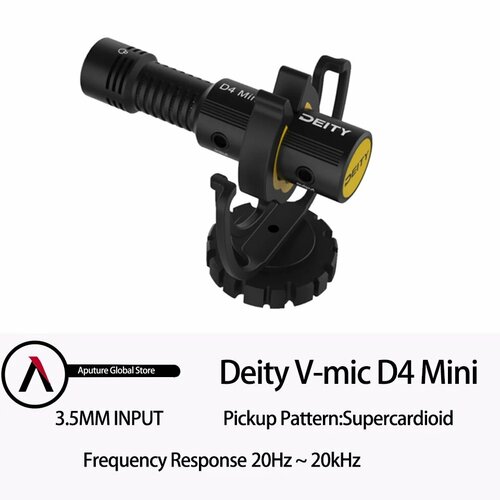 Aputure Deity V-mic D4 Mini Беспроводной микрофон V-mic D4 mini 16758₽