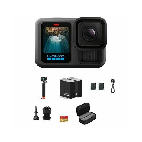 Экшн-камера GoPro HERO13 Accessories Bundle Black 64900₽