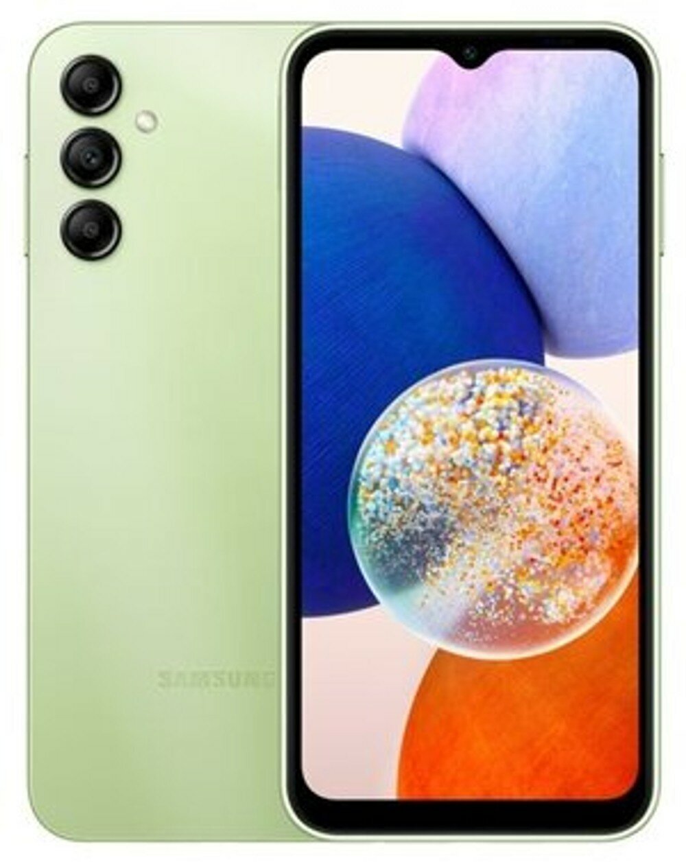 Смартфон Samsung Galaxy A14 6/128 ГБ, Dual nano SIM, светло-зеленый ...