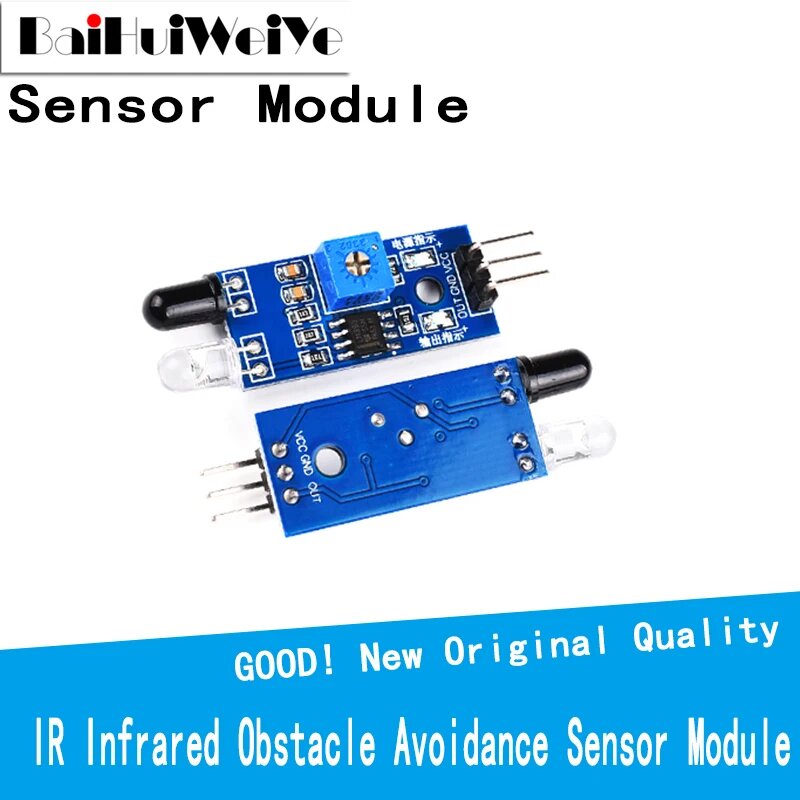ИК-инфракрасный модуль датчика предотвращения препятствий для Arduino, умный автомобильный робот, 3-проводной светоотражающий фотоэлектрический новый