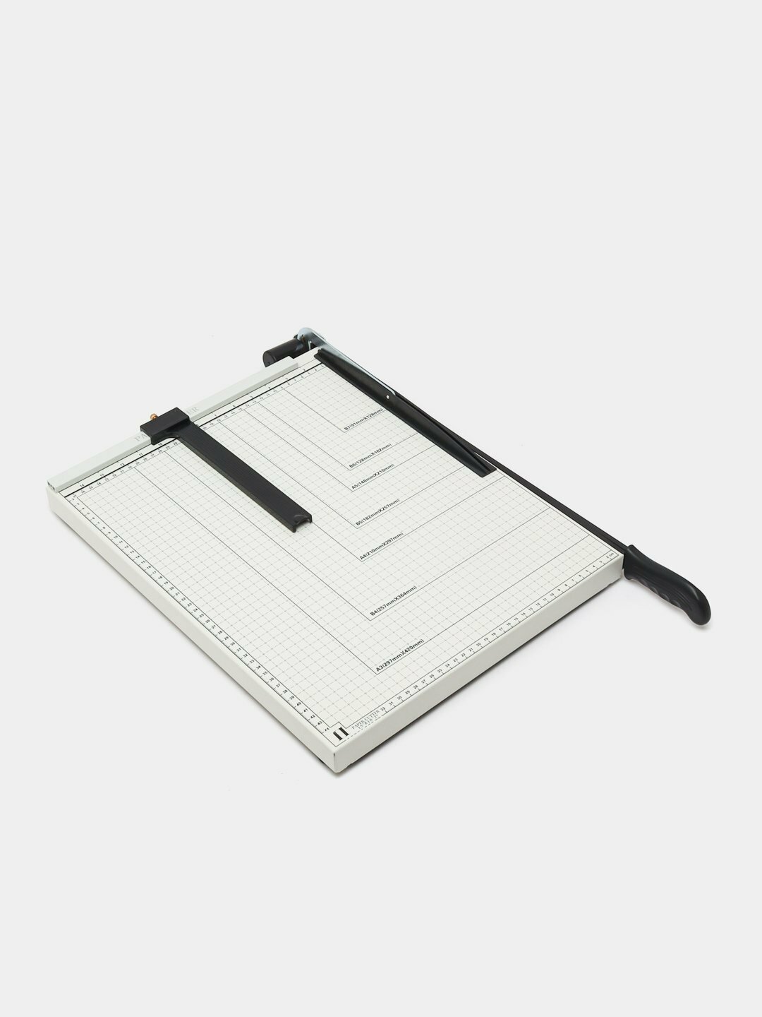 Резак для бумаги сабельный, ручной, для бумаги и фотобумаги, темно-серый — фото 1