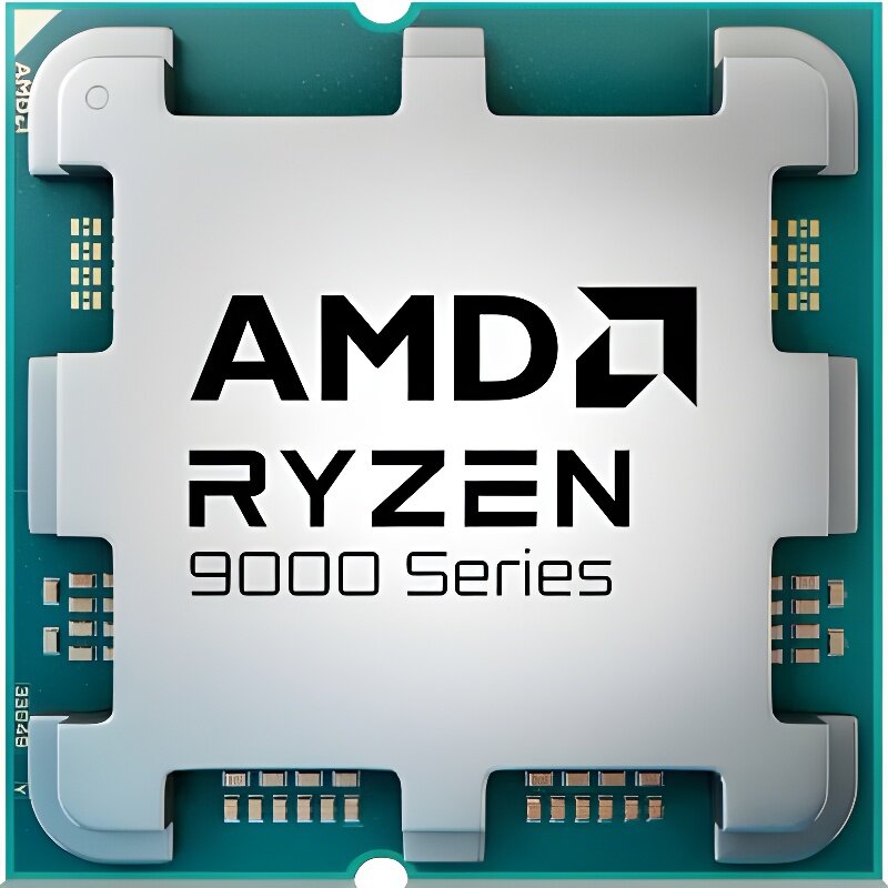 Процессор AMD Ryzen 5 9600X Granite Ridge, AM5, 3900-5400Mhz-, L3 32Mb, 65W, OEM (100-000001405) — фото 1