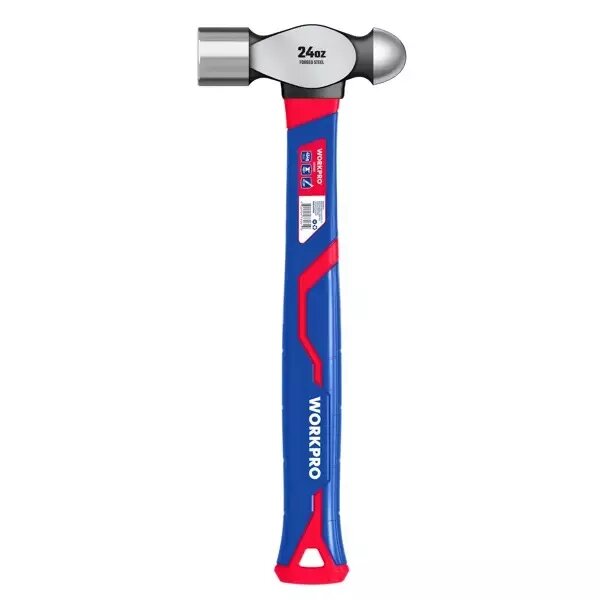 Молоток рихтовочный с рукояткой из стекловолокна, 675 г WORKPRO WP241030