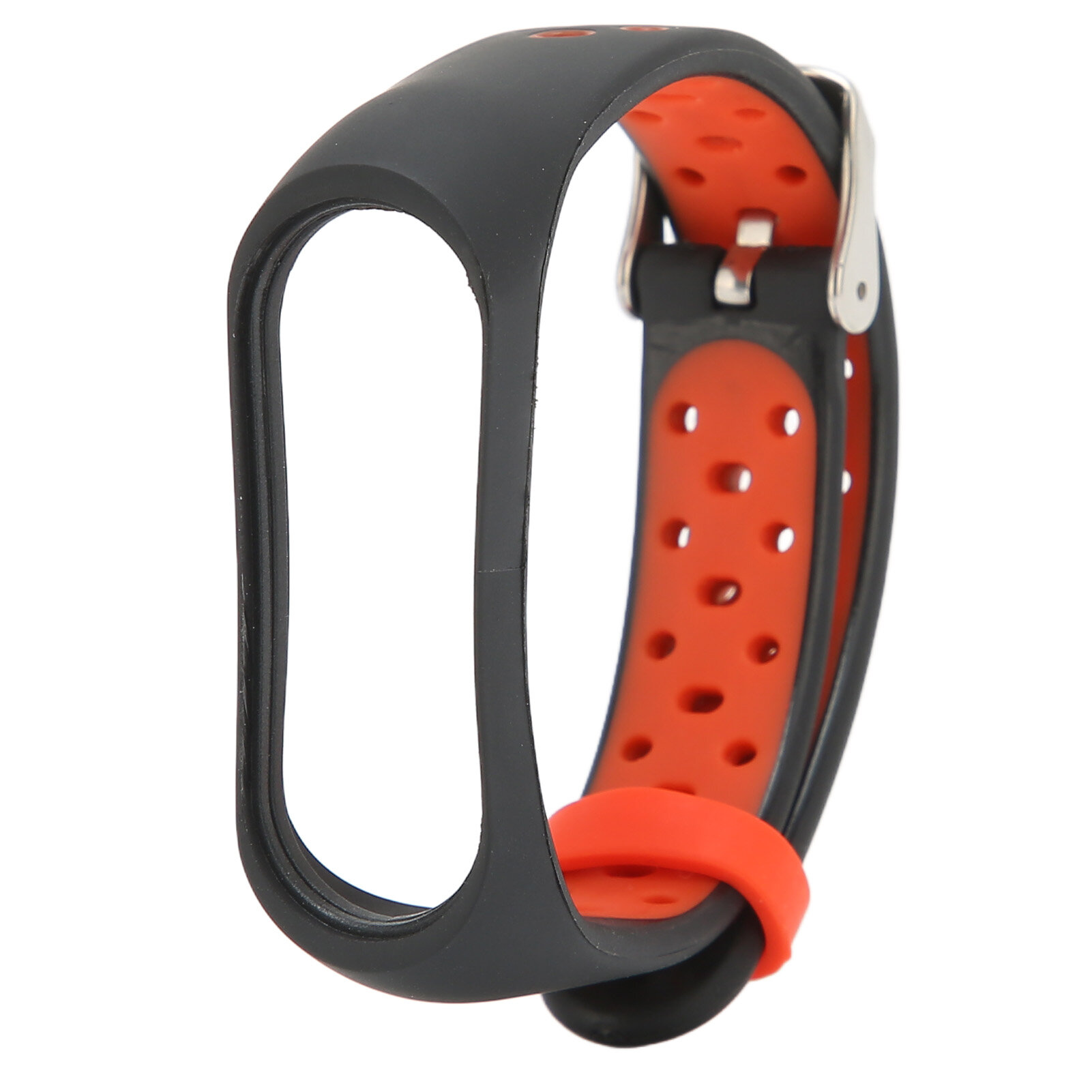 Фитнес Браслеты Xiaomi Mi Band 6 Умный браслет для Xiaomi Mi Band 6 5 NFC, двухцветный, черно-красный, с анти-потерянным эффектом