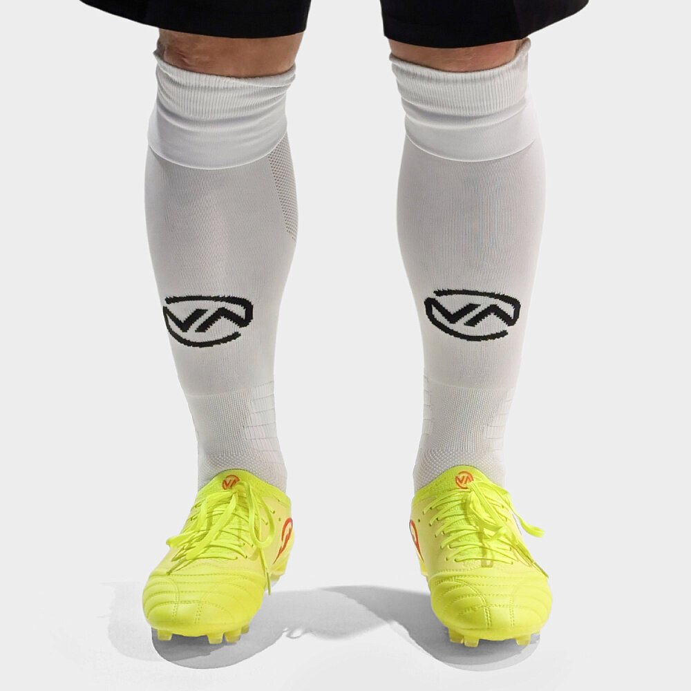 Гетры футбольные VAN MICH Football, размер 38-42, белый — фото 1