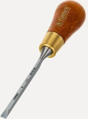 Изображение товара Зачистная стамеска с ручкой Narex WOOD LINE PLUS 6 мм 811056
