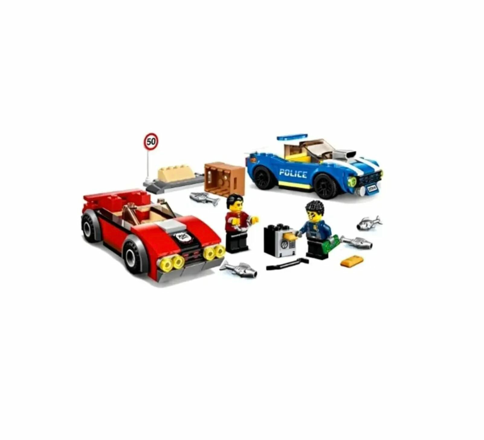 Конструктор 11526 "Стремительная погоня", 197 деталей