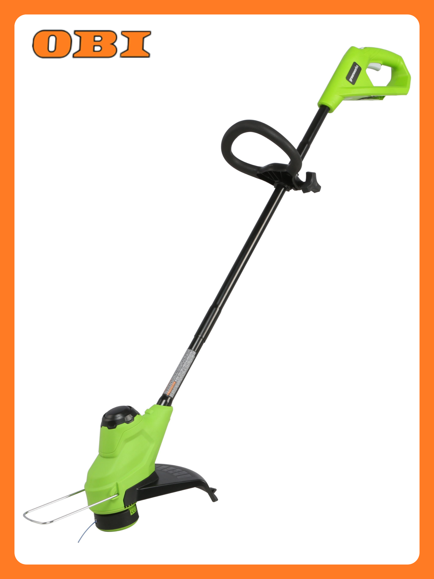 Триммер Greenworks G24LT25 2107207SA Li-Ion аккумулятор с зарядным устройством