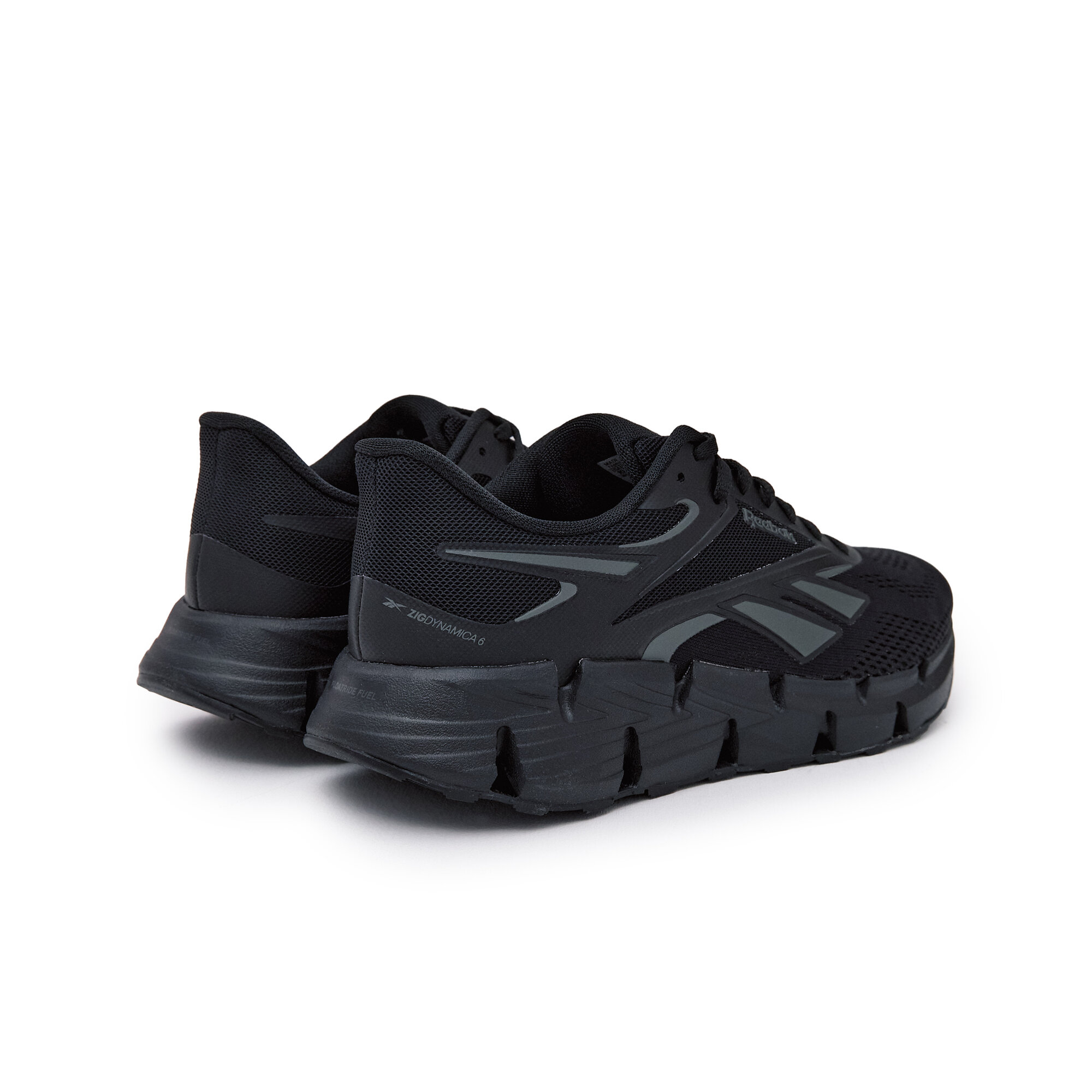 Кроссовки Reebok Zig Dynamica 6, размер 10.5 US, черный/серый — фото 1
