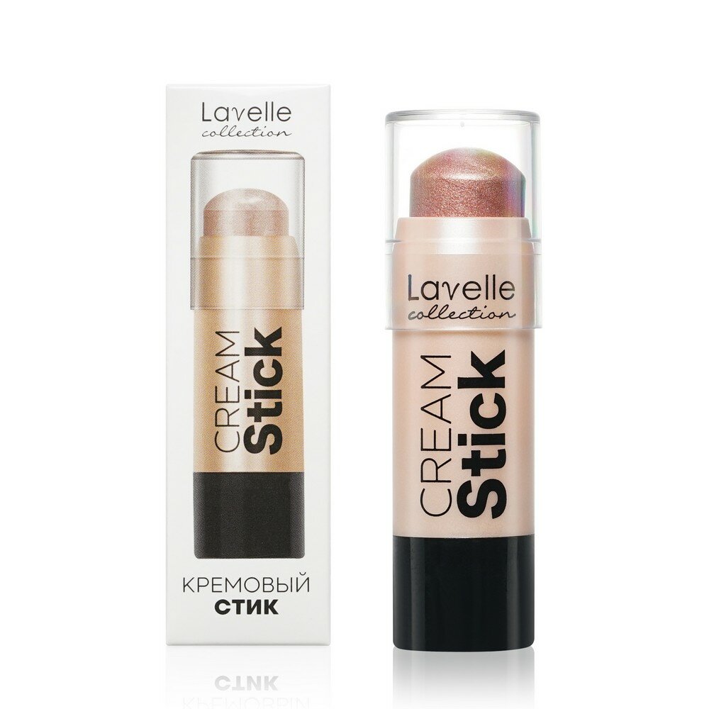 Кремовый хайлайтер - стик для лица Lavelle Cream Stick Холодный розовый 9,86г