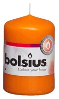 Свеча Bolsius столбик 80 х 50 мм оранжевый