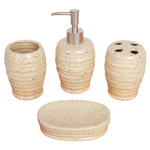 фото Набор для ванной доляна капучино, бежевый
