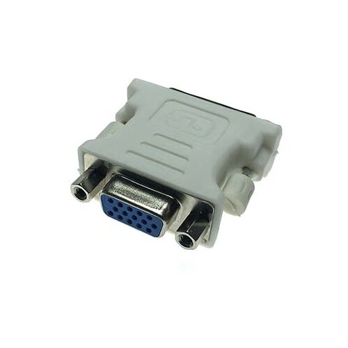 Переходник/адаптер ESPADA VGA - DVI-I (EDVI-Dsabadap), серый аксессуар espada display port m to dvi f adapter 20 cm eportm dvi f20