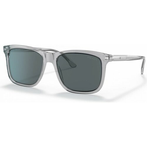 фото Солнцезащитные очки prada, прямоугольные, оправа: пластик, с защитой от уф, для мужчин, серый