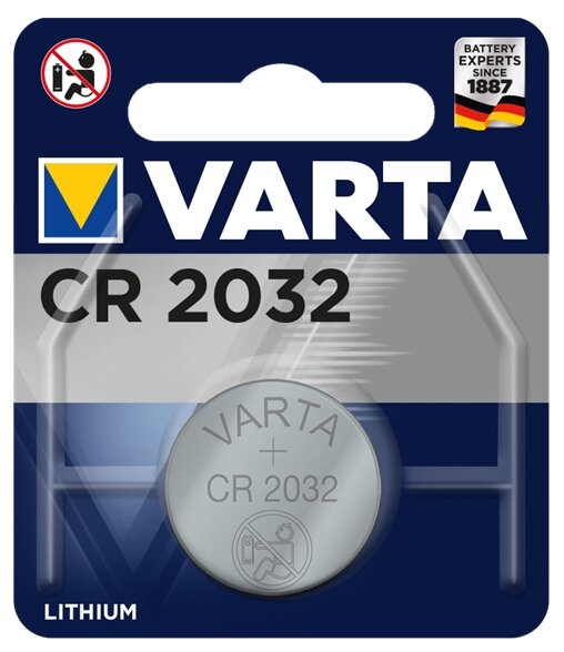 ABC Батарейка Varta Lithium CR2032 3.0В CR2032 (1шт./уп.) (ret)