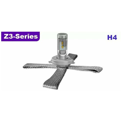 Светодиодная лампа H4 (комплект 2шт) Aurora ALO-G10-H4Z34K с цоколем H4