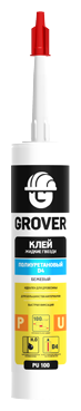 Монтажный клей Grover PU 100 D4 полиуретановый (300 мл)