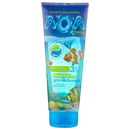 фото Aqa baby шампунь и гель для