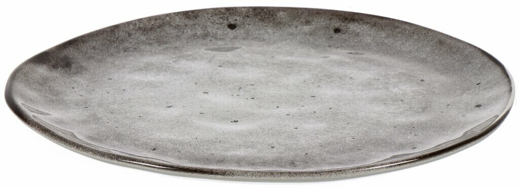 Тарелка обеденная, керамика, 26 см, Stone Dark, Fioretta, TDP574